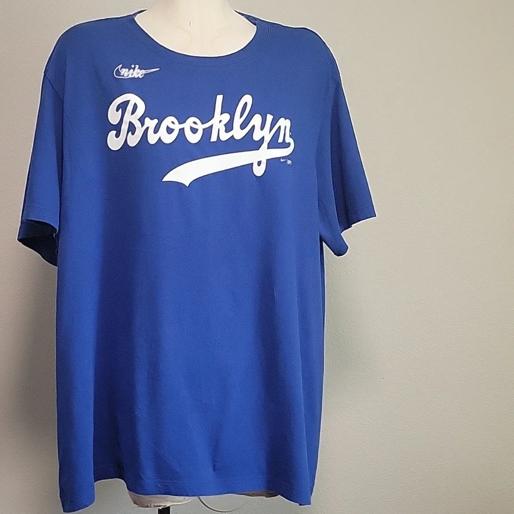 Nike Blue Brooklyn Short Sleeve Tee